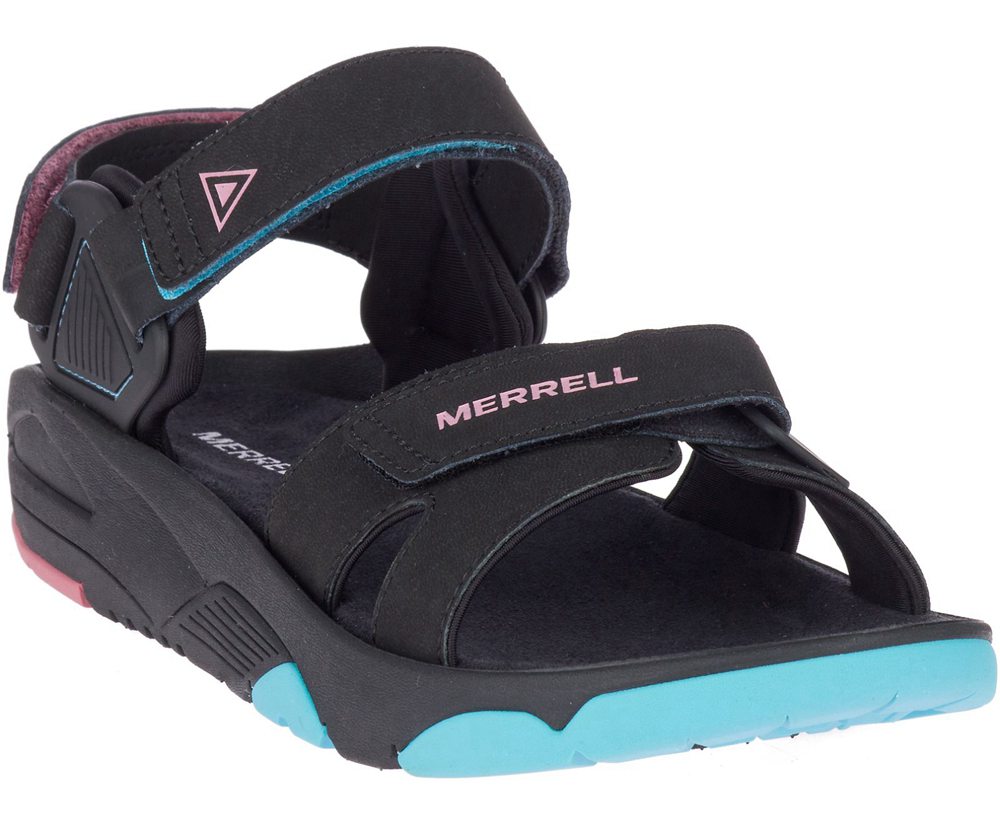 Merrell Sandals Black - Belize Convertible - Mens 09SKBXIJU